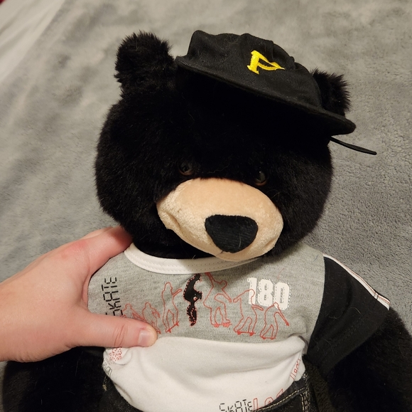 Build-A-Bear Black Bear Excellent Condition - Picture 2 of 3
